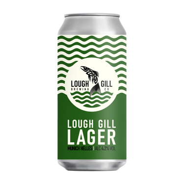 lough gill lager munich helles can mockup 440ml