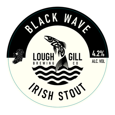 Black Wave Dry Irish Nitro Stout - 30L Keg (53 Pints) "COLLECTION ONLY"
