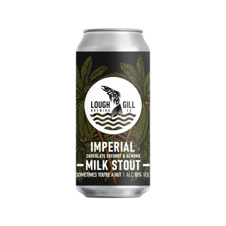 chocolate coconut almond milk stout mockup