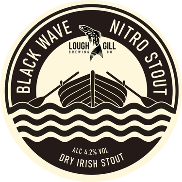 Black Wave Dry Irish Nitro Stout - 30L Keg (53 Pints) "COLLECTION ONLY"
